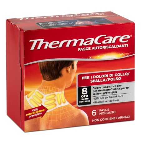 Thermacare Fasce Autoriscaldanti Collo spalla polso 6 Pezzi