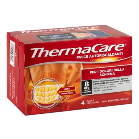 Thermacare Fascia Autoriscaldante Schiena 4 Pezzi