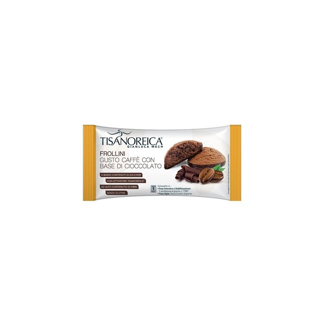 Gianluca Mech Tisanoreica Frollini Caffe' Con Base Di Cioccolato 50 G