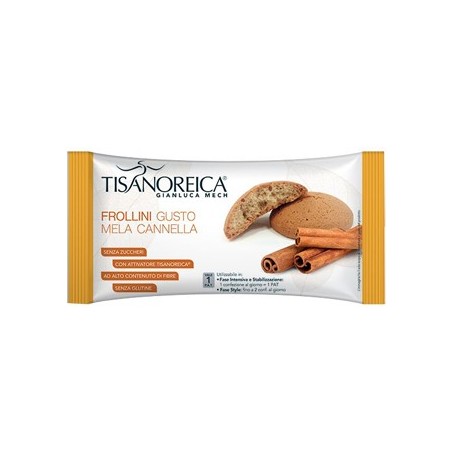 Gianluca Mech Tisanoreica Frollini Mela e cannella senza glutine 50 G