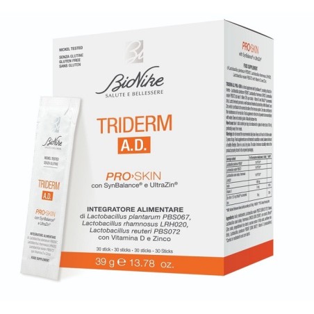 Bionike Triderm Atopic Dermatitis Pro Skin integratore 30 Stick