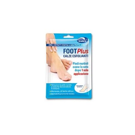 Planet Pharma Uraderm Foot Plus Calze Esfolianti 2 Pezzi Da 20 Ml