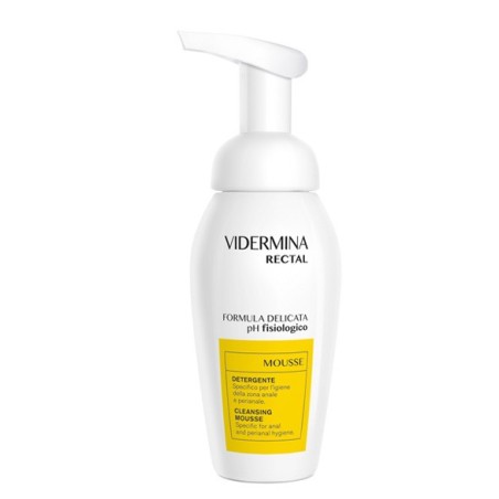 Ganassini Vidermina Rectal Mousse detergente emorroidi 200 Ml