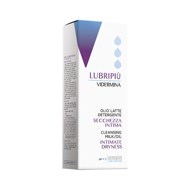  Vidermina Lubripiu' Olio Latte Detergente Secchezza Intima 200 Ml