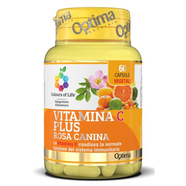 Colours Of Life Vitamina C Plus Rosa Canina 60 Capsule 724 Mg