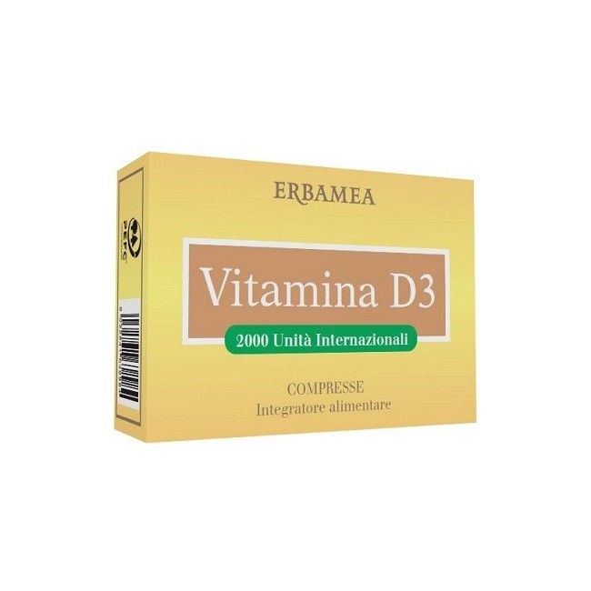 Erbamea Vitamina D3 integratore 90 Compresse