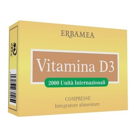 Erbamea Vitamina D3 integratore 90 Compresse