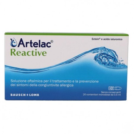 Artelac Reactive Soluzione Oftalmica 20 Monodose