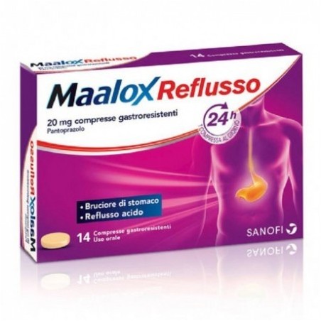 Maalox Reflusso*14 Compresse 20mg