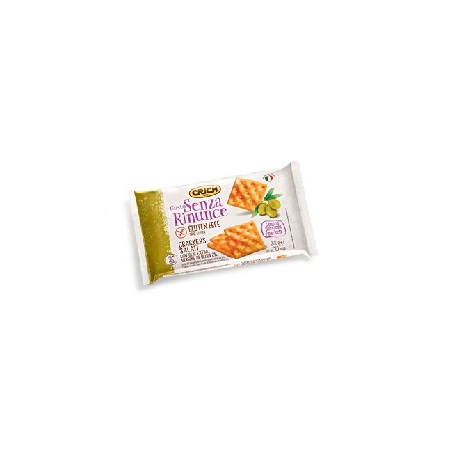 Gusto Senza Rinunce Crackers Salati Con Olio Di Oliva 2% 200 G