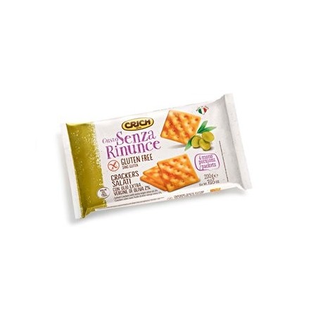 Gusto Senza Rinunce Crackers Salati Con Olio Di Oliva 2% 200 G