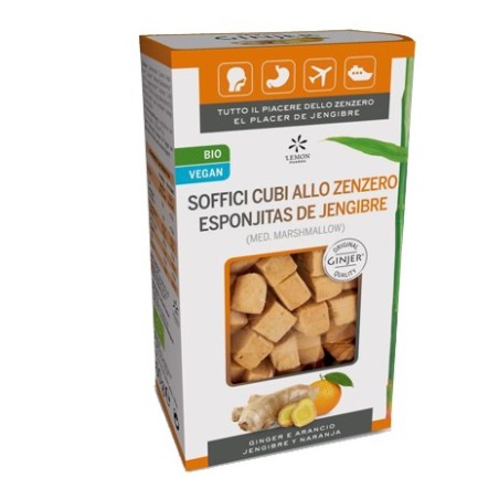 Di-va Lemon Pharma Ginjer Marshmallow cubi zenzero arancia 60 G