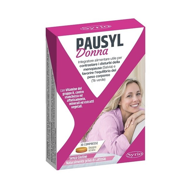 Syrio Pausyl Donna 30 Compresse per la menopausa