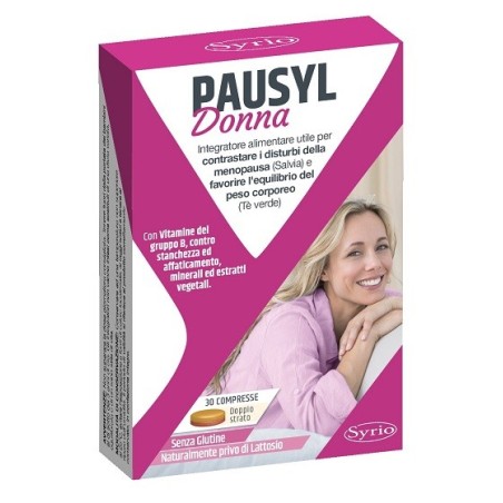 Syrio Pausyl Donna 30 Compresse per la menopausa