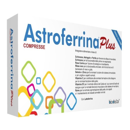 Biodelta Astroferrina plus 30 compresse per difese immunitarie