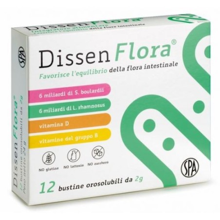 Dissen Flora 12 Bustine Orosolubili