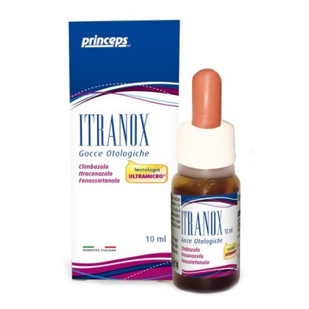 Princeps Itranox gocce otologiche con itroconazolo 10 ml