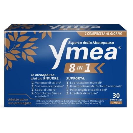 Ymea 8in1 30 compresse integratore per la menopausa