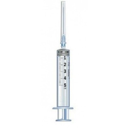 Artsana Siringa Pic Monouso Sterile Con Ago Montato Gauge23 Capacita' 5ml 1 Pezzo