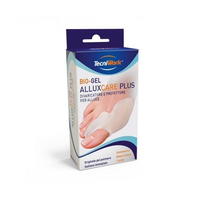 Alluxcare plus divaricatore e protettore per alluce 1 pezzo