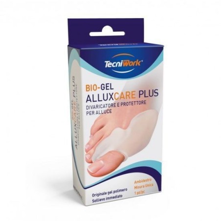 Alluxcare plus divaricatore e protettore per alluce 1 pezzo