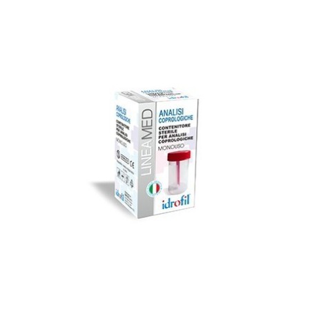 Linea med contenitore feci analisi coprologiche idrofil 60ml