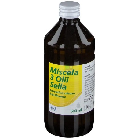 Sella Miscela 3 olii rimedio lassativo 500ml