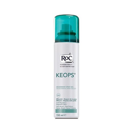 Roc keops deodorante spray secco durata 24 ore 150 ml