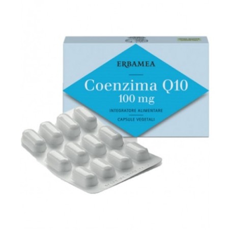 Erbamea coenzima q10 integratore 100mg 24 capsule