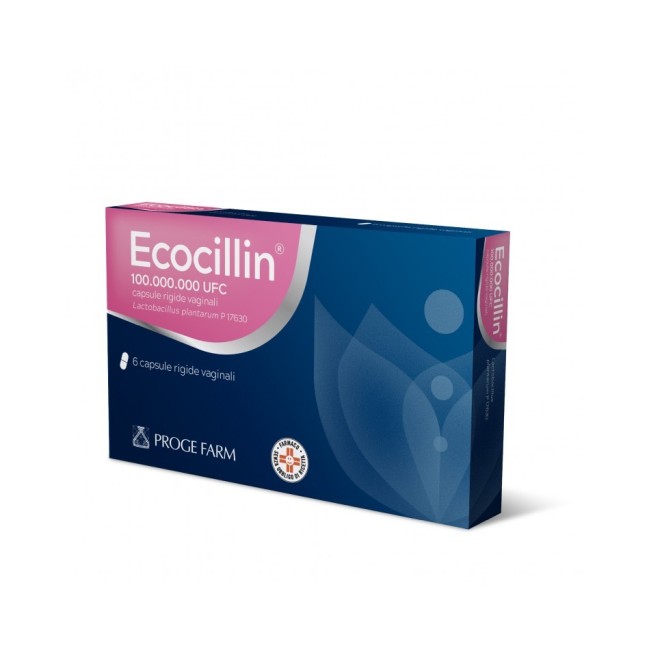 Proge farm Ecocillin 6 capsule vaginali rigide