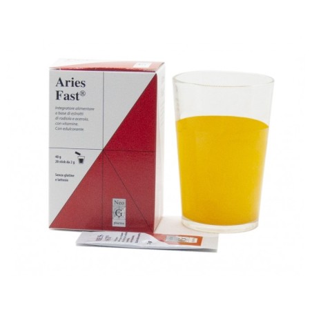 Neo G farma Aries Fast integratore energetico 20 stick