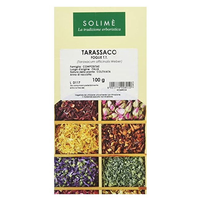 Solime' Tarassaco foglie tisana depurativa 100g