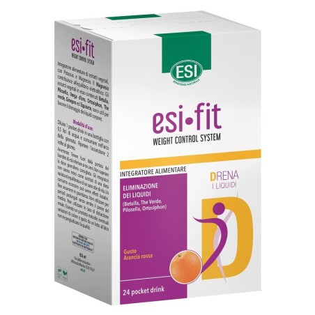 Esi Fit Drena 24 Pocket Drink integratore per la riduzione del peso