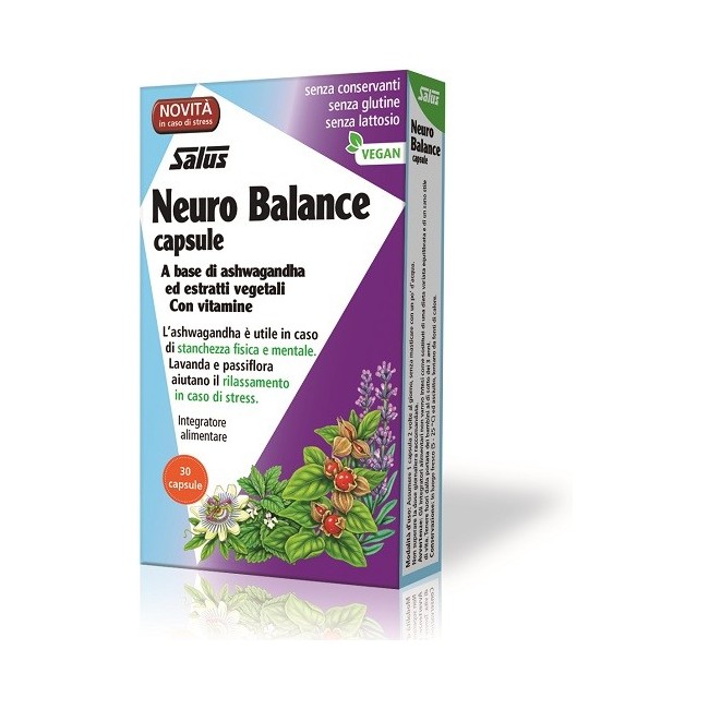 Salus Haus Gmbh & Co Kg Neuro Balance integratore 30 Capsule