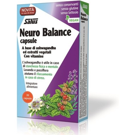 Salus Haus Gmbh & Co Kg Neuro Balance integratore 30 Capsule