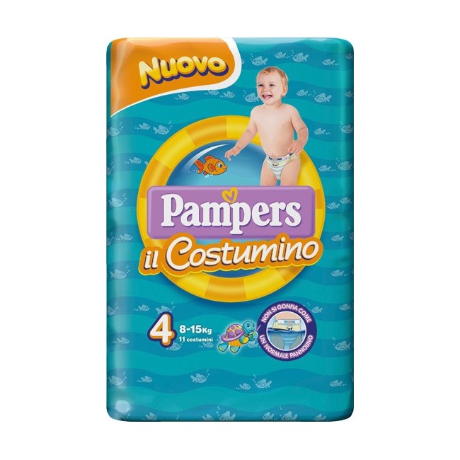 Fater Pampers Costumino taglia 4 8-15 kg 11 Pezzi