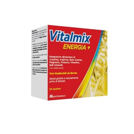 Montefarmaco Otc Vitalmix Energia + 20 Bustine con creatina e arginina