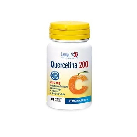 Longlife quercetina 200 integratore 60 compresse