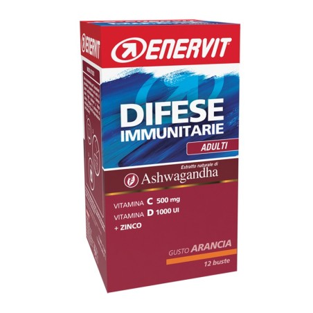 Enervit difese immunitarie adulti integratore 12 bustine