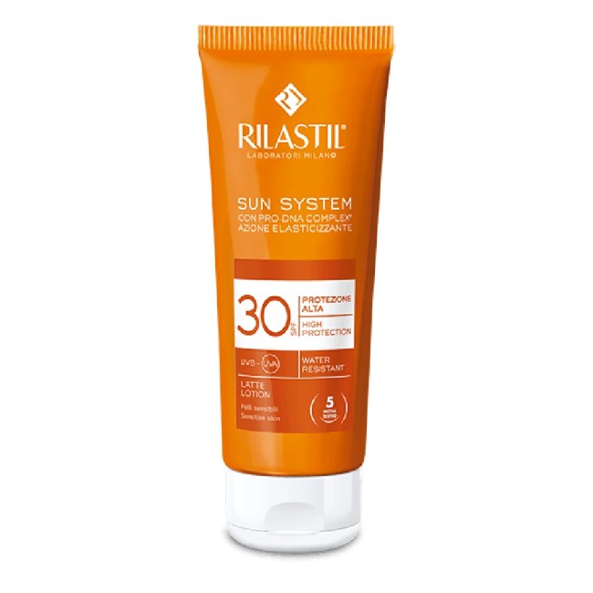 Rilastil sun latte vellutato protezione solare 30 spf 200 ml