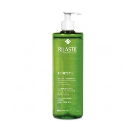 Rilastil acnestil gel detergente pelli grasse 400ml