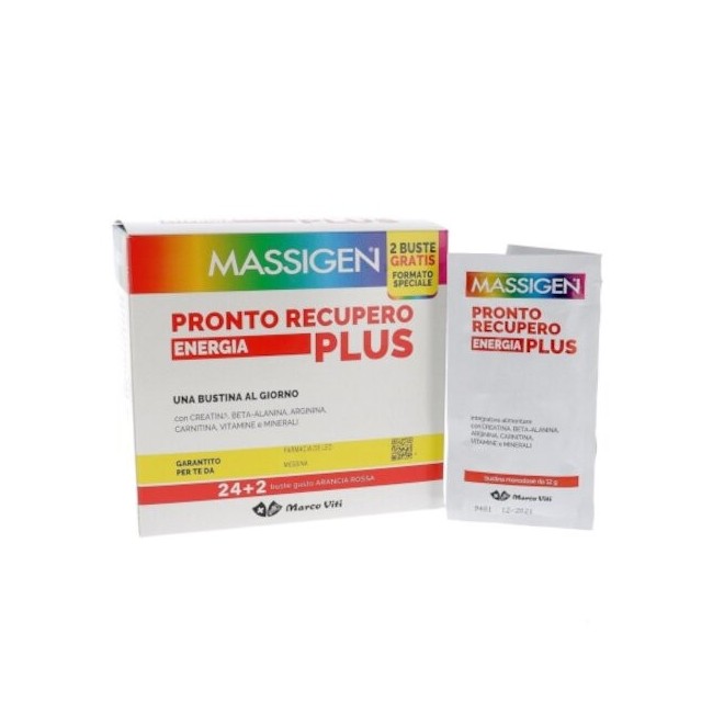 Massigen Pronto Recupero Plus integratore 24 bustine