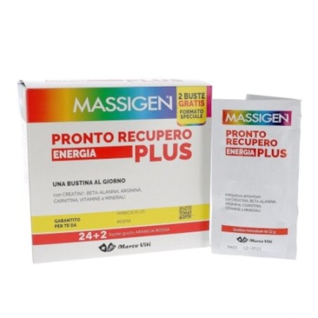 Massigen Pronto Recupero Plus integratore 24 bustine