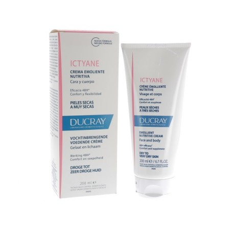 Ducray Ictyane crema emolliente nutriente 200ml