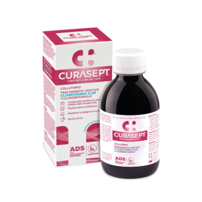 Curasept Collutorio Ads Dna Trattamento Lenitivo 200ml