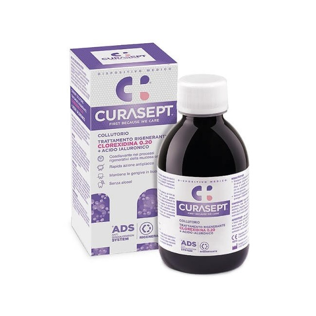 Curasept ADS Collutorio 0,20 Clorexidina Rigenerante 200ml