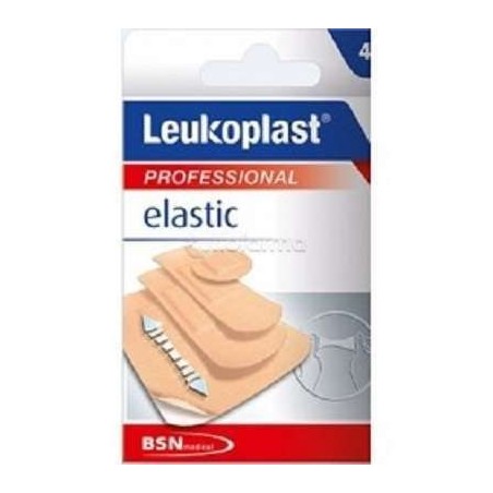 Leukoplast elastic cerotti 40 pezzi assortiti