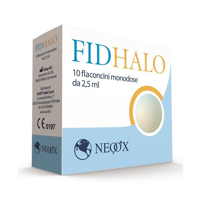 Fidia Farmaceutici Fidhalo 10 flaconcini monodose 2,5ml