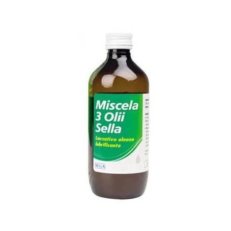 Sella Miscela 3 olii lassativo emolliente 250ml