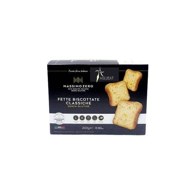 Massimo Zero Fette Biscottate Classiche senza glutine 200g